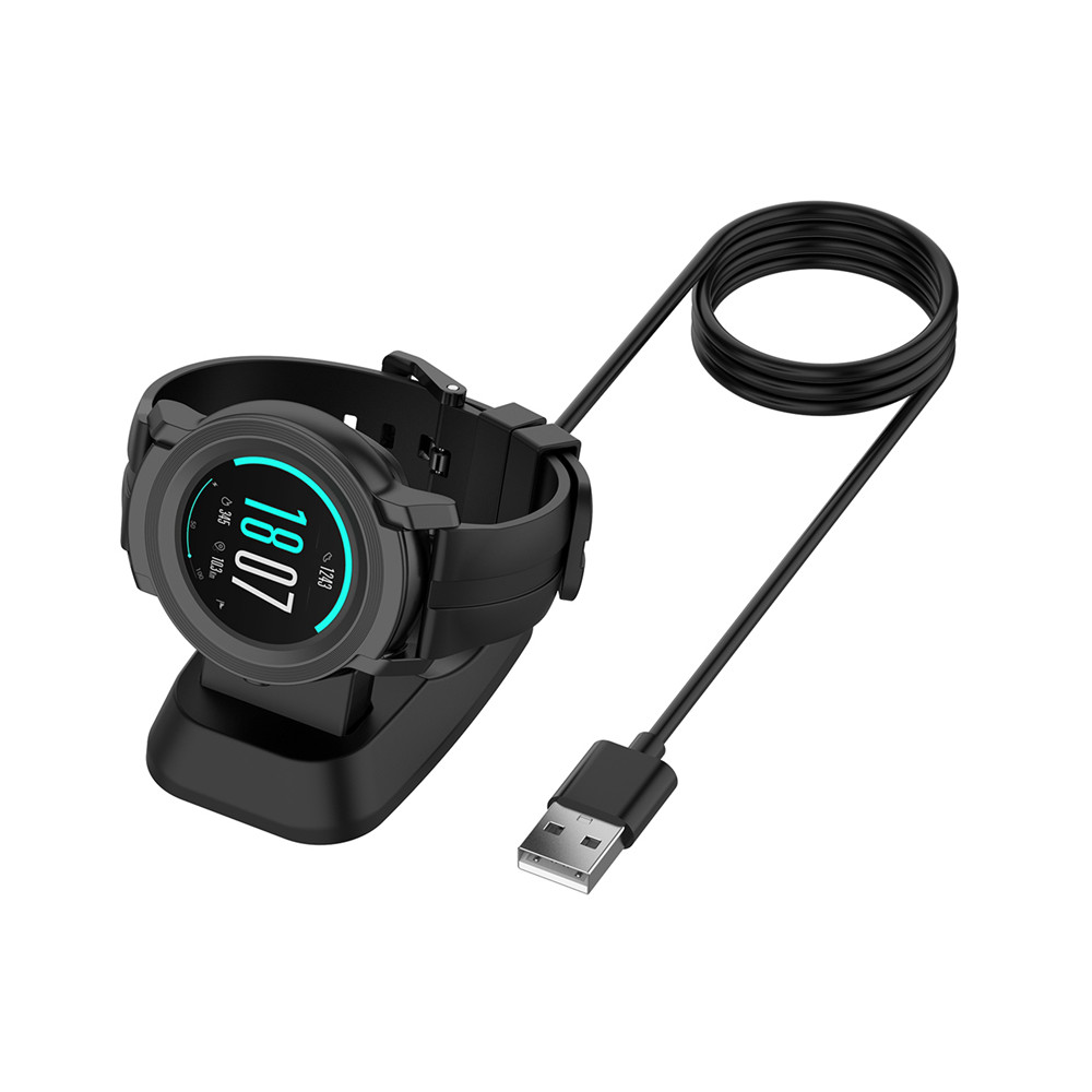 Portable Charging Cradle Charger Dock Charger Cable For Ticwatch C2/ E2 ...