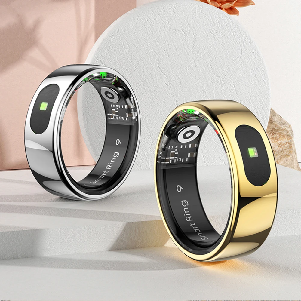 Smart Ring R08 Health and Sleep Monitor 5ATM Waterproof Sports Fitness Tracker With Charging Case Sleep Tracker for Phone Smart Ring R08 Health and Sleep Monitor 5ATM Waterproof Sports Fitness Tracker With Charging Case Sleep Tracker for Phone