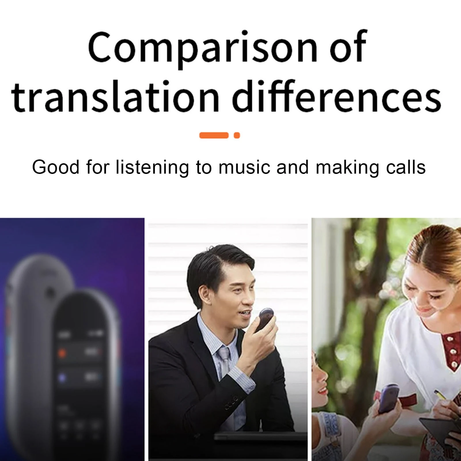 Bluetooth Translation Earbuds Language Translator Earbuds High Accuracy 5 Translation Modes Long Battery Life for Business Bluetooth Translation Earbuds Language Translator Earbuds High Accuracy 5 Translation Modes Long Battery Life for Business