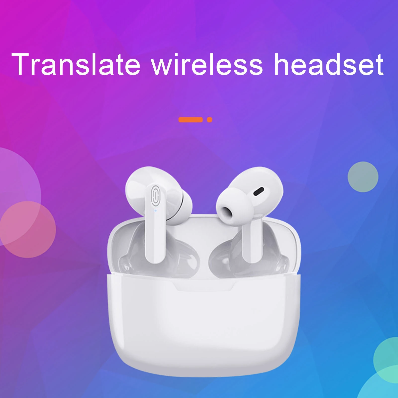 Bluetooth Translation Earbuds Language Translator Earbuds High Accuracy 5 Translation Modes Long Battery Life for Business Bluetooth Translation Earbuds Language Translator Earbuds High Accuracy 5 Translation Modes Long Battery Life for Business