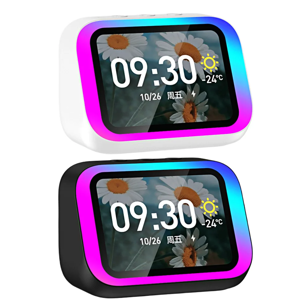 Smart Speaker Voice Assistant Portable BT Speaker with RGB Lights Home Speaker for Home Smart Speaker Voice Assistant Portable BT Speaker with RGB Lights Home Speaker for Home