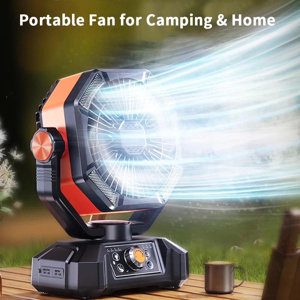 coldSky Camping Fan with 4 LED Lantern 8 Speeds Desk Fan 20000mAh Battery Portable Outdoor Fan for Outdoor Camping and Fishing coldSky Camping Fan with 4 LED Lantern 8 Speeds Desk Fan 20000mAh Battery Portable Outdoor Fan for Outdoor Camping and Fishing