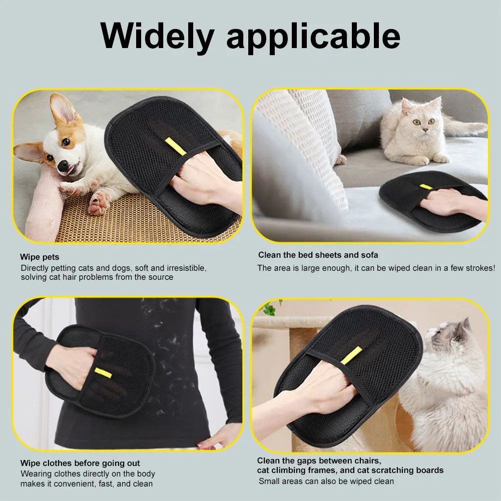 Pet Grooming equipment Gloves Deshedding Glove pet hair remover glove for Dog Cat Rabbit Accessories with Long/Short/Curly Hair Pet Grooming equipment Gloves Deshedding Glove pet hair remover glove for Dog Cat Rabbit Accessories with Long/Short/Curly Hair