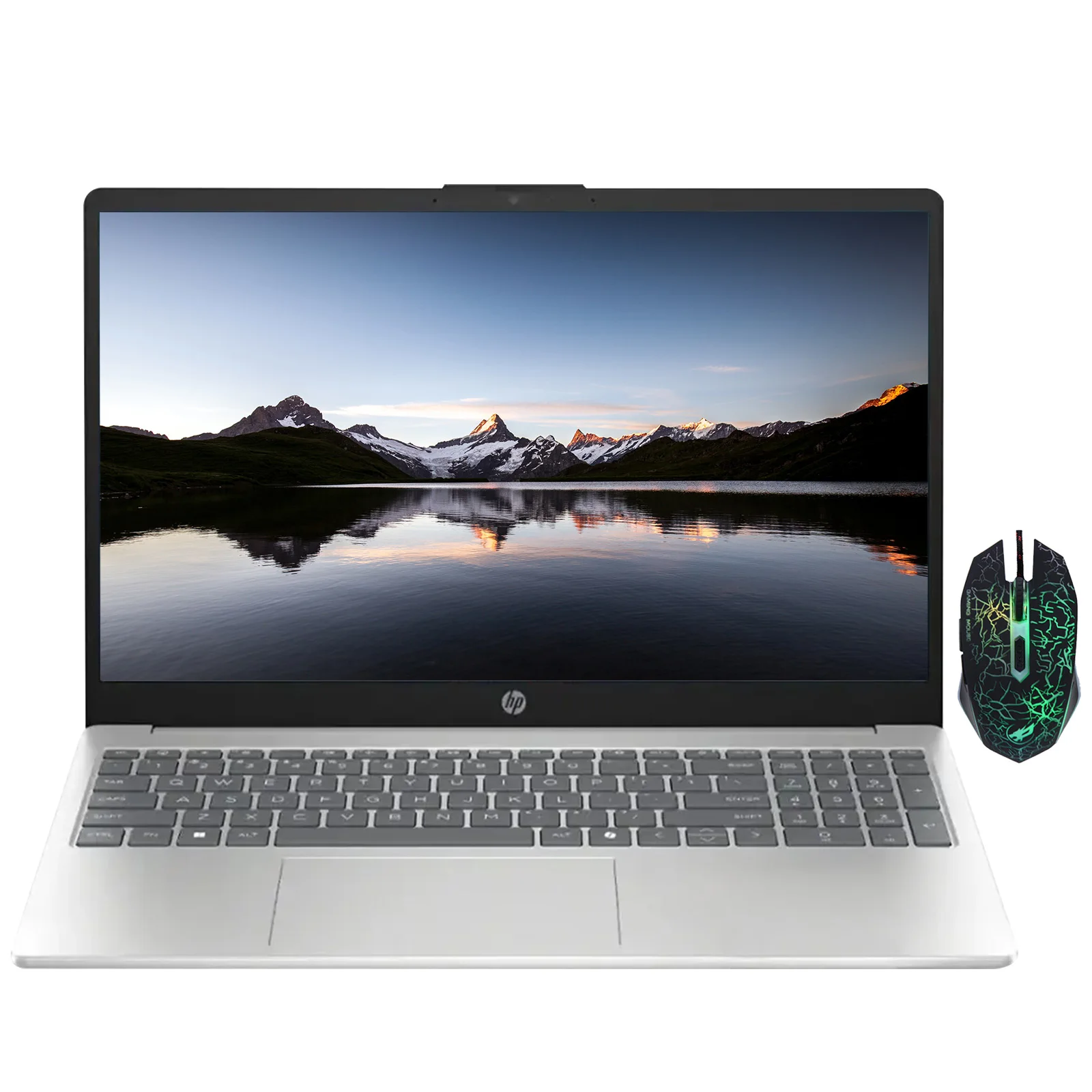 HP Touchscreen Laptop, 15.6″ HD Business Laptop, Intel Core i3-1315U, Up to 64GB RAM, Up to 4TB SSD, Win 11 Pro, Mouse HP Touchscreen Laptop, 15.6