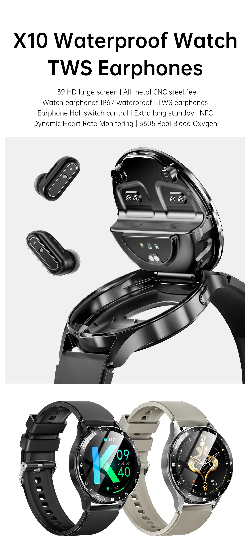 2024 New Bluetooth Call Smart Watch High end Men’s Multi sport Mode NFCIP67 Waterproof Fitness Women’s Smart Electronic Watch 2024 New Bluetooth Call Smart Watch High end Men's Multi sport Mode NFCIP67 Waterproof Fitness Women's Smart Electronic Watch