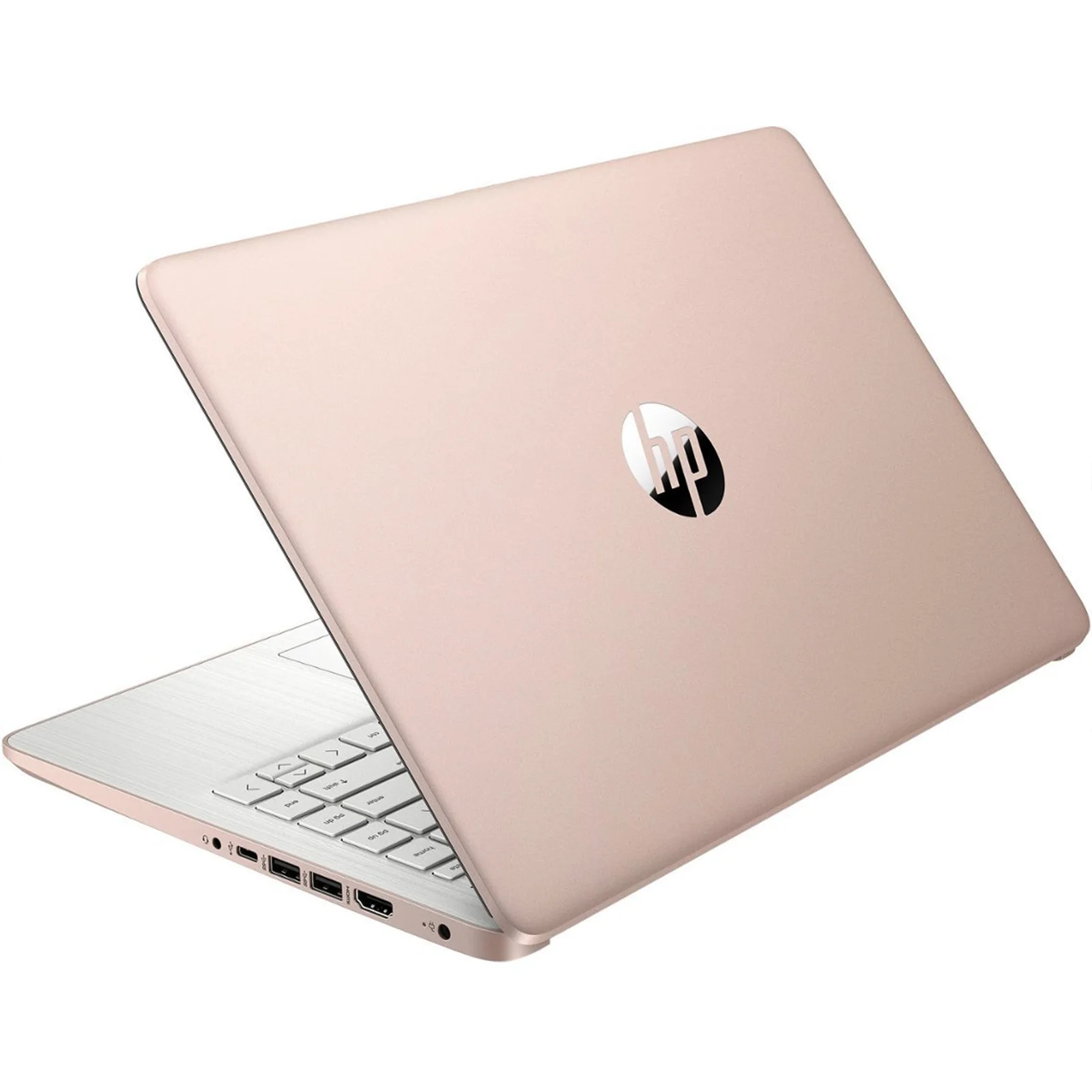 HP Newest 14″ Business Laptop,Intel Celeron N4120,16GB RAM,384GB Storage(128GB eMMC+256GB Micro SD),1Year Office 365,Rose Gold HP Newest 14