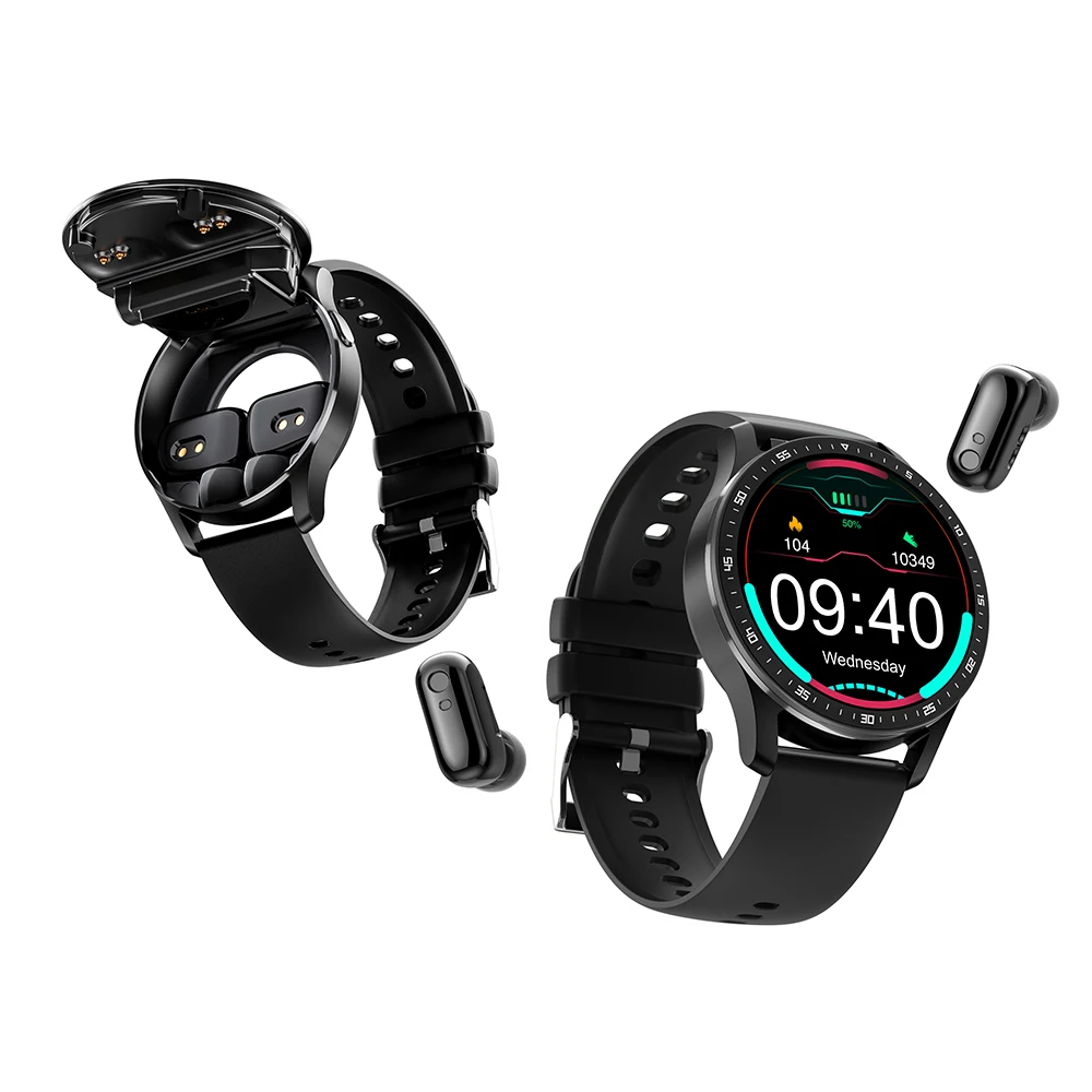GEJIAN X10 Headset Smart Watch TWS Two In One Wireless Bluetooth Dual Headset Call Health Blood Pressure Sport Music Smartwatch GEJIAN X10 Headset Smart Watch TWS Two In One Wireless Bluetooth Dual Headset Call Health Blood Pressure Sport Music Smartwatch