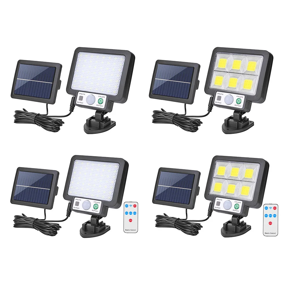 Solar Powered LED/COB Light Human Body Infrared Motion-Sensor Modern Street Wall Column with Remote Control Lighting Solar Powered LED/COB Light Human Body Infrared Motion-Sensor Modern Street Wall Column with Remote Control Lighting