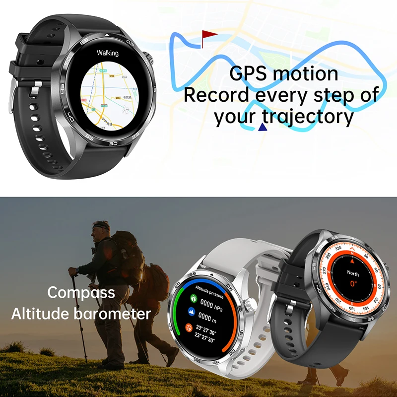 GEJIAN New Men’s Smart 5.0 Bluetooth Call Supports GPS Function NFC Watch Heart Rate Health Monitoring 1.53-inch Smart Watch GEJIAN New Men's Smart 5.0 Bluetooth Call Supports GPS Function NFC Watch Heart Rate Health Monitoring 1.53-inch Smart Watch