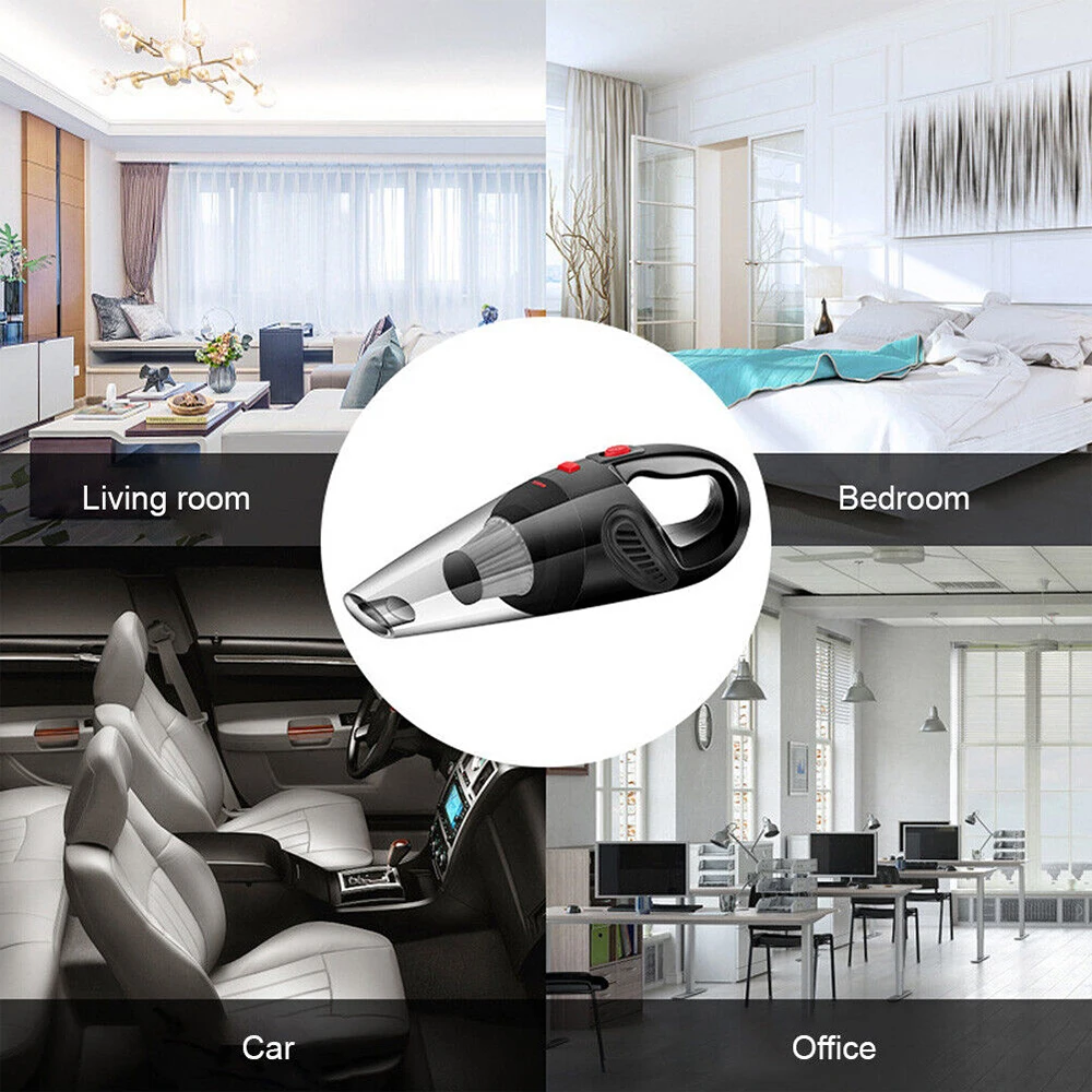 Wireless Handheld Vacuum Cleaner USB Charging Car Vacuum Cleaner Portable Wet&Dry Handheld strong Suction Cordless 12000pa Wireless Handheld Vacuum Cleaner USB Charging Car Vacuum Cleaner Portable Wet&Dry Handheld strong Suction Cordless 12000pa