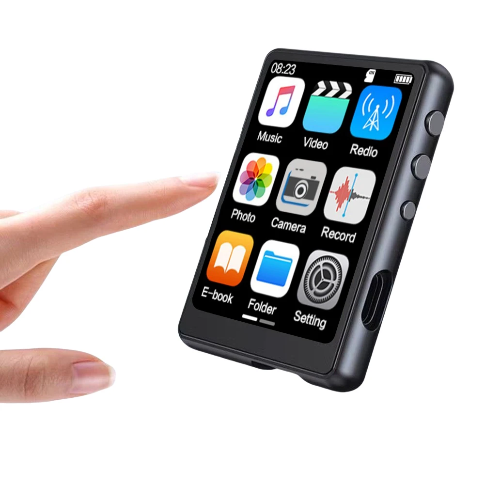 MP4 Player 2.4 Inch Screen HiFi Lossless Music Player Bluetooth-Compatible 5.3 with Microphone & Camera Voice Recorder MP4 Player 2.4 Inch Screen HiFi Lossless Music Player Bluetooth-Compatible 5.3 with Microphone & Camera Voice Recorder