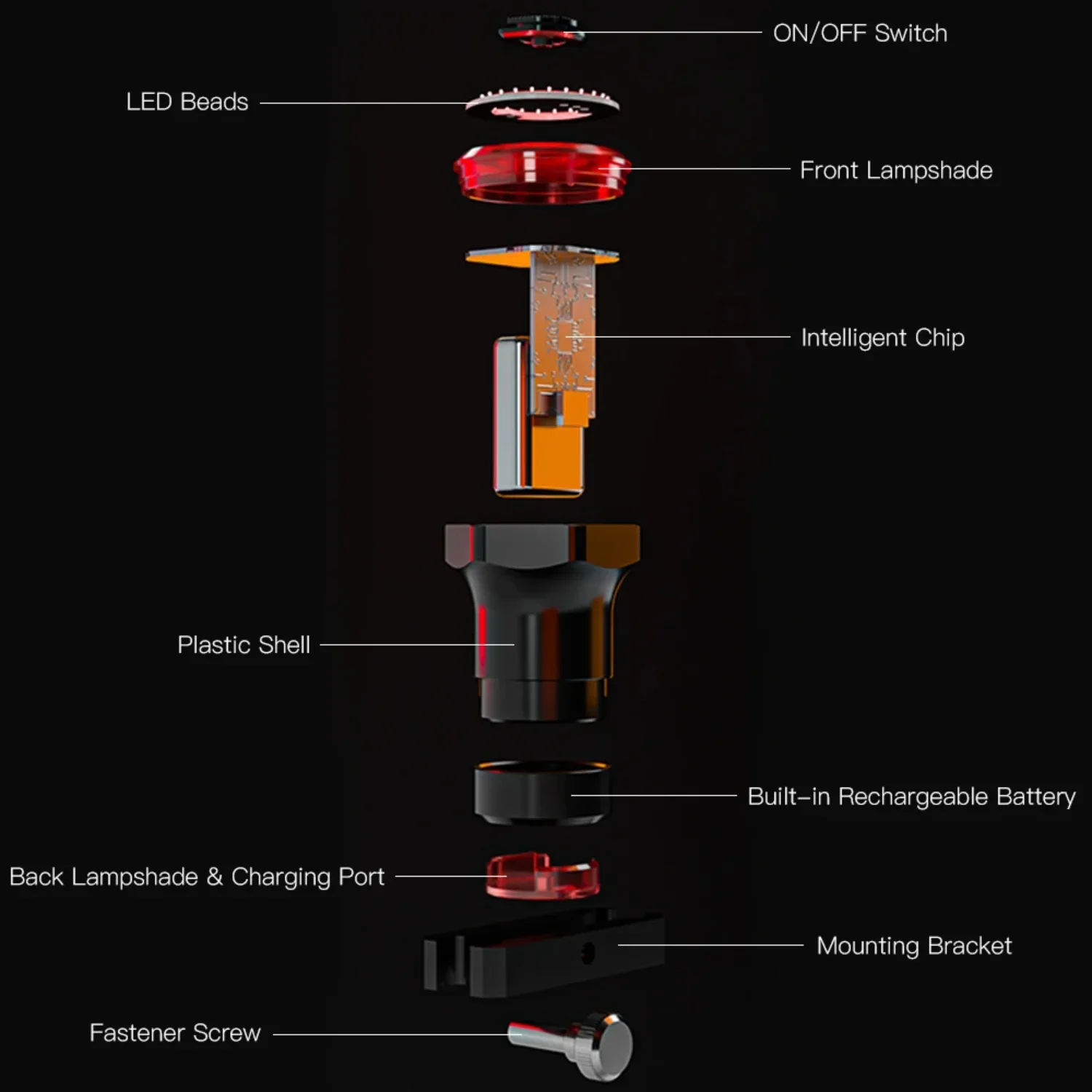 Smart Bike Tail Light Back Brake Light Waterproof USB Rechargeable Safety Taillight Rear Bicycle Flashlight Mtb Accessory Smart Bike Tail Light Back Brake Light Waterproof USB Rechargeable Safety Taillight Rear Bicycle Flashlight Mtb Accessory