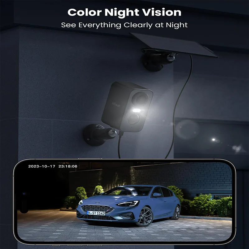 ieGeek 2K 3MP WiFiSolar Security Camera Outdoor Wireless with Color Night Vision, Camera Home Security Camera,Motion Detection ieGeek 2K 3MP WiFiSolar Security Camera Outdoor Wireless with Color Night Vision, Camera Home Security Camera,Motion Detection