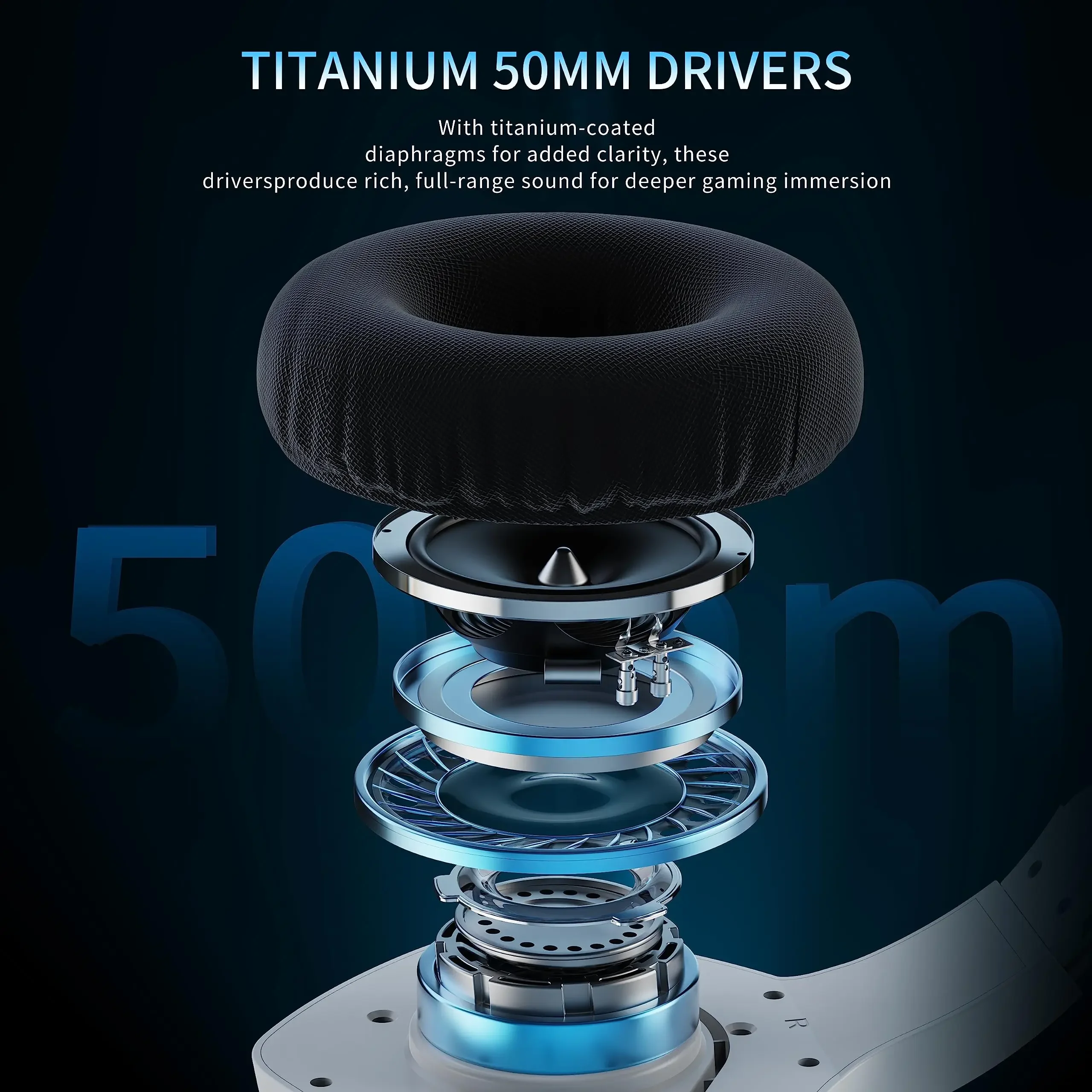 BINNUNE BW01 Wireless Gaming Headset with Mic for PC PS4 PS5 2.4G Bluetooth USB Gamer Headphones with Mic for Laptop Computer BINNUNE BW01 Wireless Gaming Headset with Mic for PC PS4 PS5 2.4G Bluetooth USB Gamer Headphones with Mic for Laptop Computer