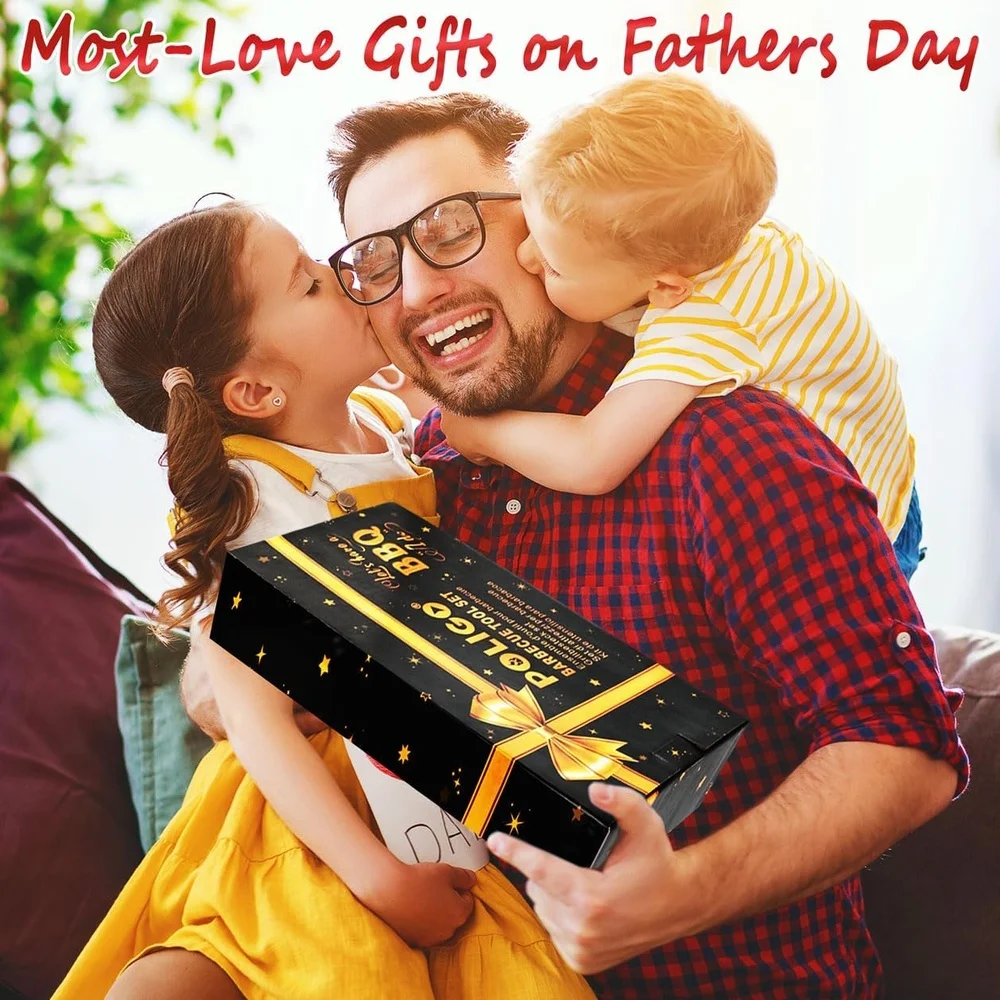 26PC BBQ Grill Accessories Set Stainless Steel Tools Aluminum Case Grilling Utensils Gift Birthday Christmas Parties 26PC BBQ Grill Accessories Set Stainless Steel Tools Aluminum Case Grilling Utensils Gift Birthday Christmas Parties