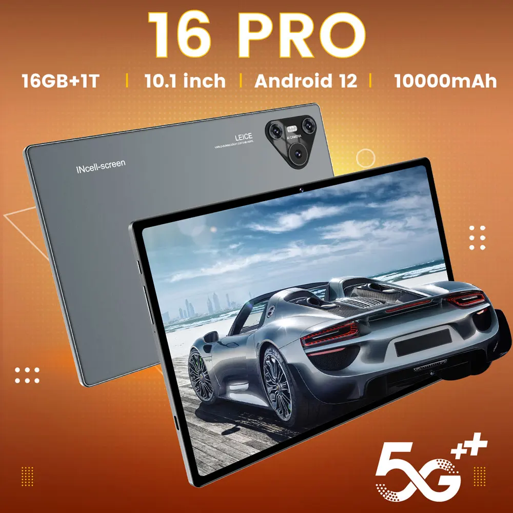 2025 Pad 16 Pro Tablet 10 inch Android 4K WIFI 10000mAh 16GB+1TB Tablets Dual SIM Snapdragon 870 Tablet PC For Children Kids Tab 2025 Pad 16 Pro Tablet 10 inch Android 4K WIFI 10000mAh 16GB+1TB Tablets Dual SIM Snapdragon 870 Tablet PC For Children Kids Tab