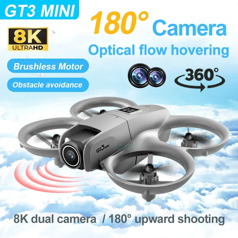 2025 GT3 RC Drone 8K 5G Professional HD Aerial Photography Obstacle Avoidance Remote Control Aircraft Dual Camera Quadcopter Toy 2025 GT3 RC Drone 8K 5G Professional HD Aerial Photography Obstacle Avoidance Remote Control Aircraft Dual Camera Quadcopter Toy