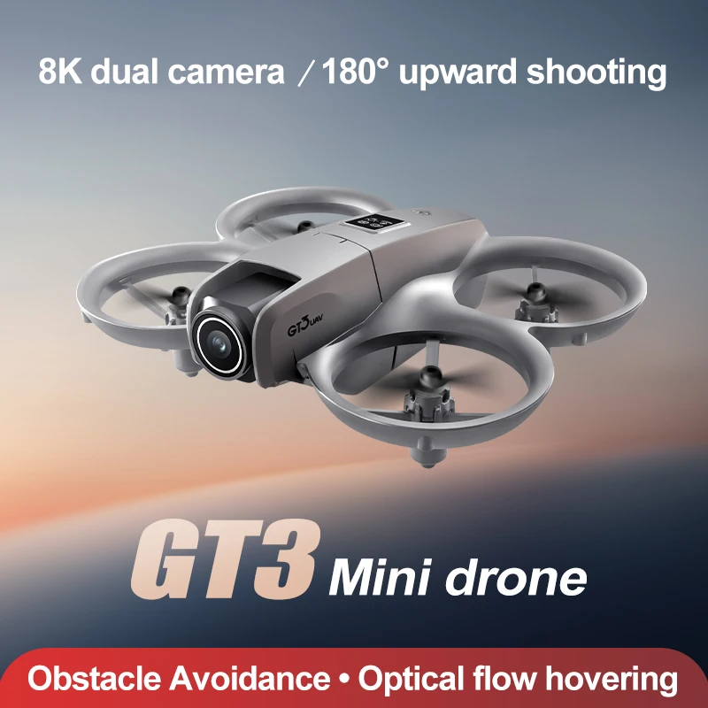 2025 GT3 RC Drone 8K 5G Professional HD Aerial Photography Obstacle Avoidance Remote Control Aircraft Dual Camera Quadcopter Toy 2025 GT3 RC Drone 8K 5G Professional HD Aerial Photography Obstacle Avoidance Remote Control Aircraft Dual Camera Quadcopter Toy