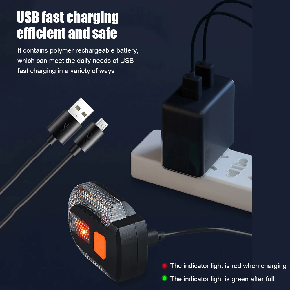 Bicycle Turn Signal Light Wireless Remote Control Cycling Back Light Warning Cycling Light Bike Accessories for Night Riding Bicycle Turn Signal Light Wireless Remote Control Cycling Back Light Warning Cycling Light Bike Accessories for Night Riding