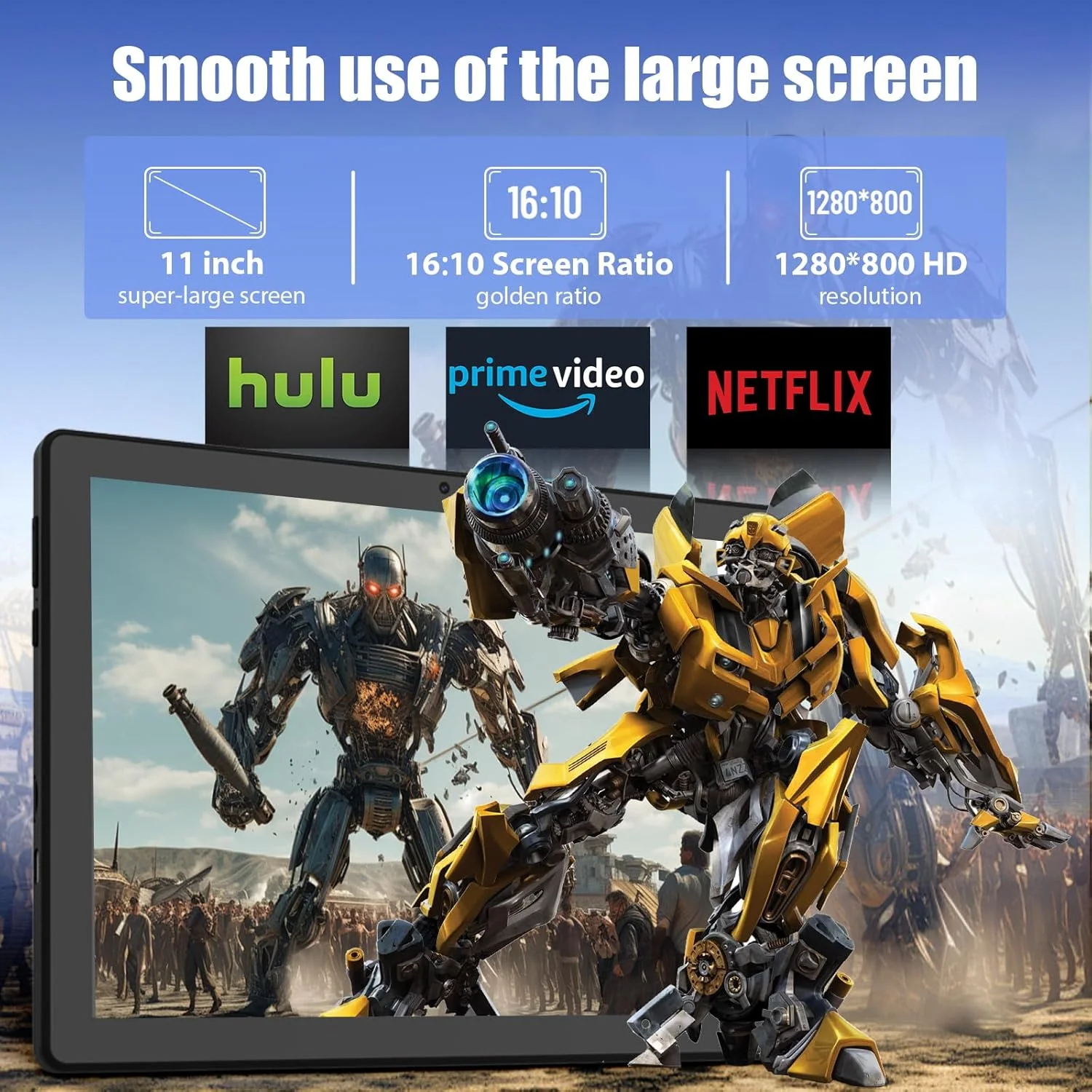 BESTSKI 11 inch Tablet Android 14 Octa-Core, 14GB RAM+64GB ROM (TF 1TB), 8200mAh, Widevine L1, WiFi 6, 8 in 1 Tablet with Set BESTSKI 11 inch Tablet Android 14 Octa-Core, 14GB RAM+64GB ROM (TF 1TB), 8200mAh, Widevine L1, WiFi 6, 8 in 1 Tablet with Set